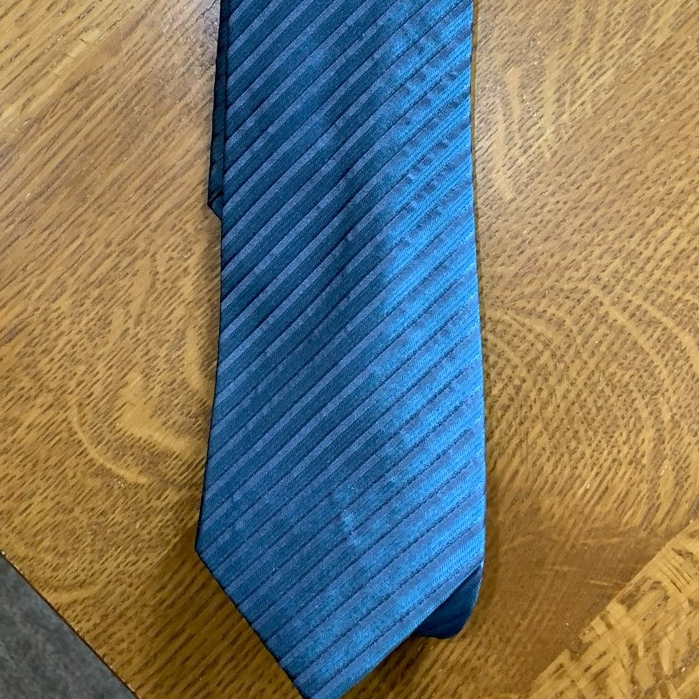 Men's Kenneth Cole New York Blue/Grey Necktie